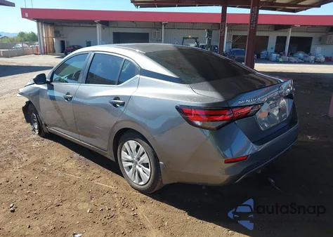 2025 Nissan Sentra S из США, поврежденный, VIN 3N1AB8BV2SY365426